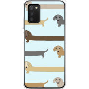 Чехол BoxFace Samsung Galaxy A03s (A037) Dachshund