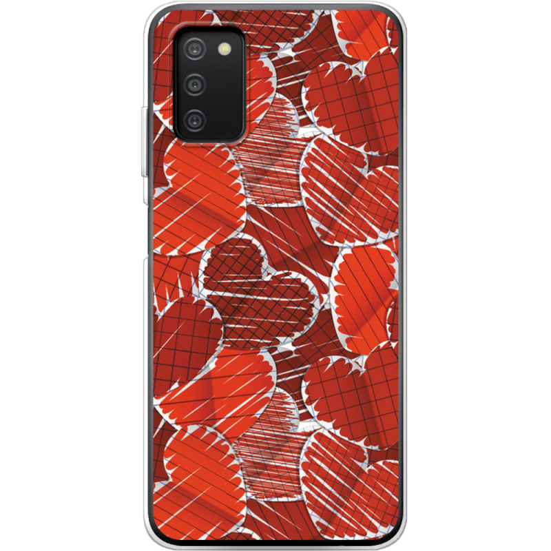 Чехол BoxFace Samsung Galaxy A03s (A037) Heart Strings