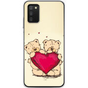 Чехол BoxFace Samsung Galaxy A03s (A037) Teddy Bear Love