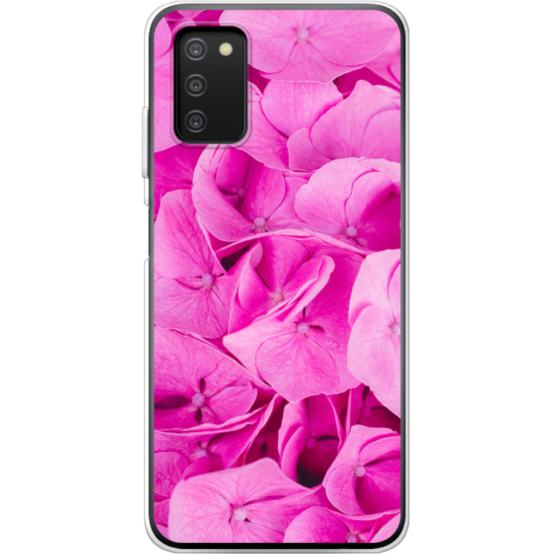 Чехол BoxFace Samsung Galaxy A03s (A037) Pink Flowers