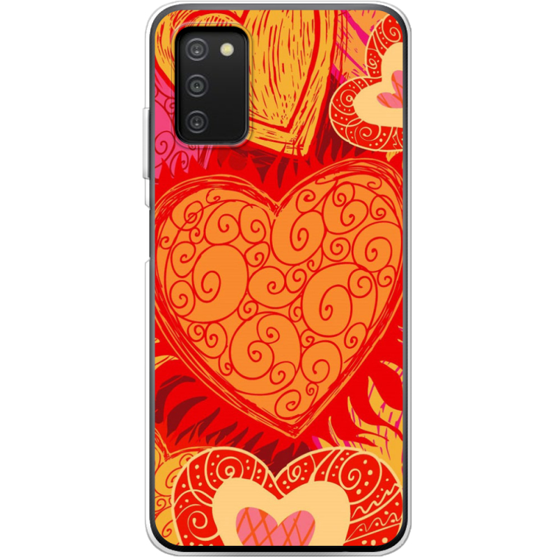 Чехол BoxFace Samsung Galaxy A03s (A037) Warm Hearts