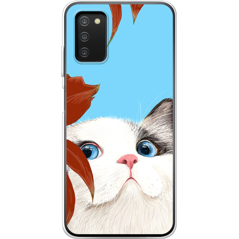 Чехол BoxFace Samsung Galaxy A03s (A037) Wondering Cat