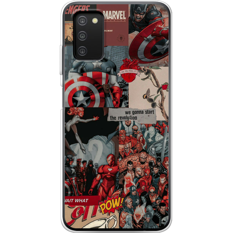 Чехол BoxFace Samsung Galaxy A03s (A037) Marvel Avengers