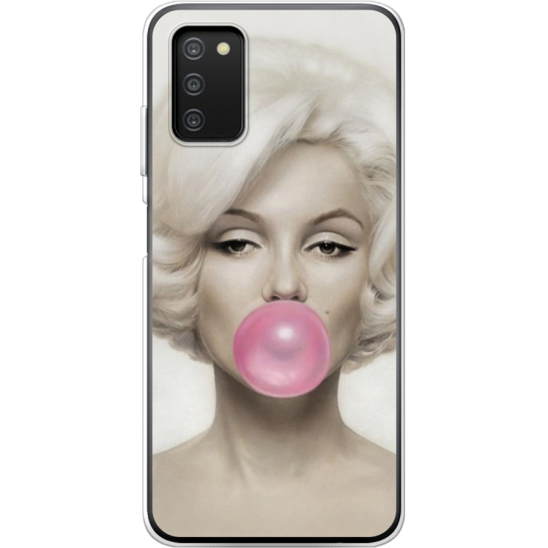 Чехол BoxFace Samsung Galaxy A03s (A037) Marilyn Monroe Bubble Gum