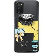 Прозрачный чехол BoxFace Samsung Galaxy A03s (A037) Fashion Pug