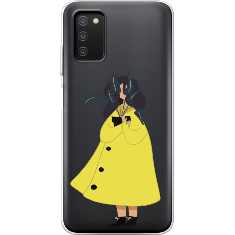 Прозрачный чехол BoxFace Samsung Galaxy A03s (A037) Just a Girl