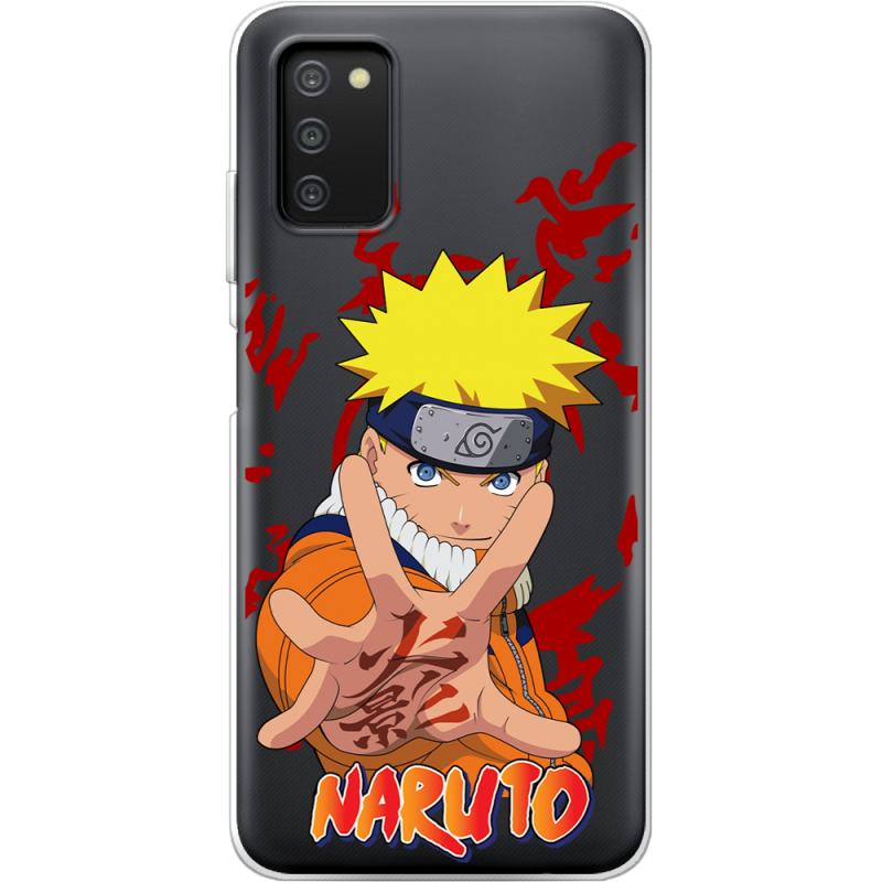 Прозрачный чехол BoxFace Samsung Galaxy A03s (A037) Naruto