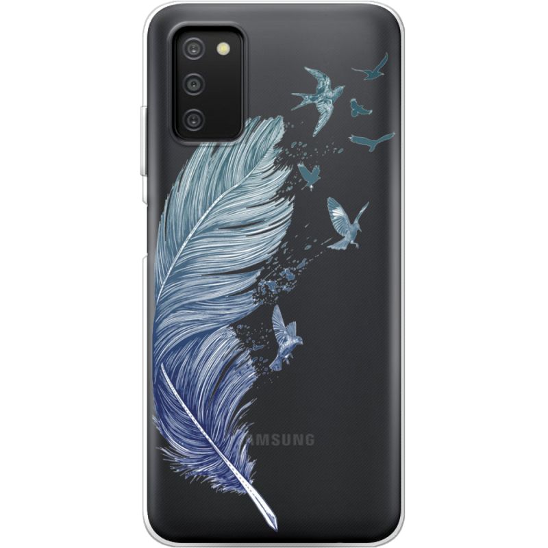 Прозрачный чехол BoxFace Samsung Galaxy A03s (A037) Feather