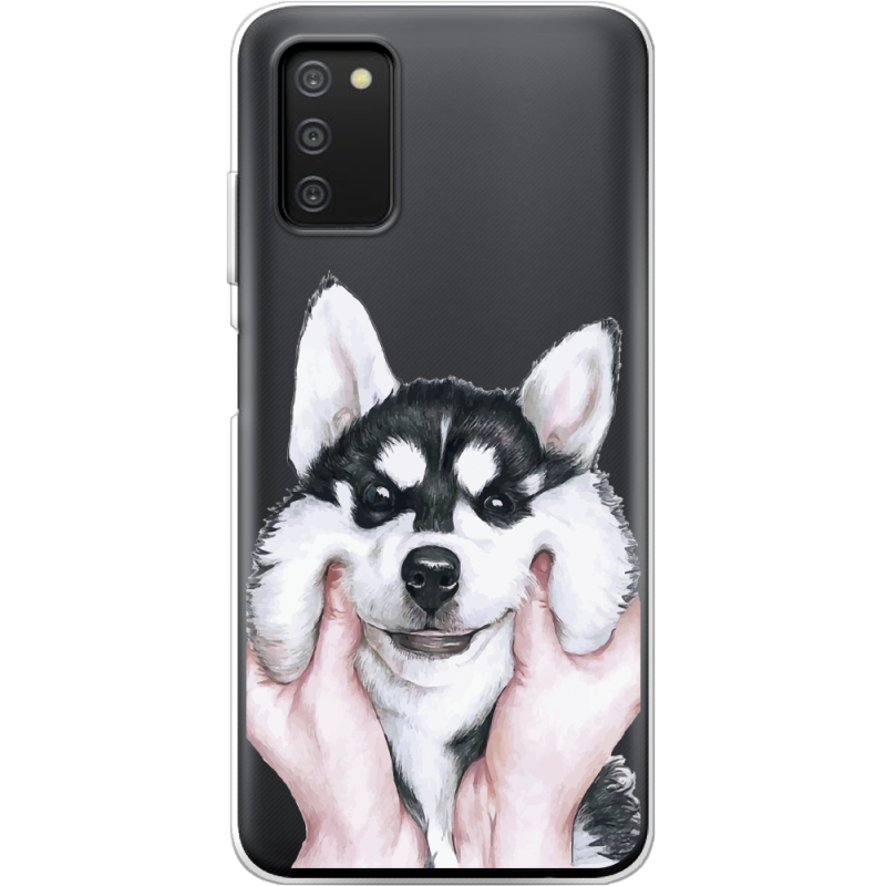 Прозрачный чехол BoxFace Samsung Galaxy A03s (A037) Husky