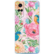 Чехол BoxFace Vivo Y31 Birds in Flowers