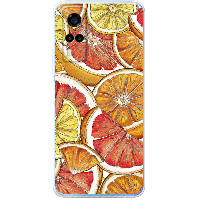 Чехол BoxFace Vivo Y31 Citrus Pattern