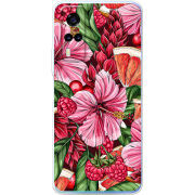 Чехол BoxFace Vivo Y31 Tropical Flowers