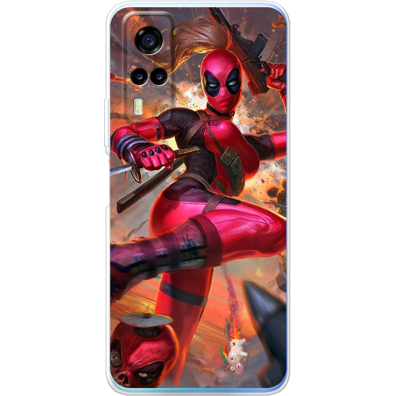 Чехол BoxFace Vivo Y31 Woman Deadpool