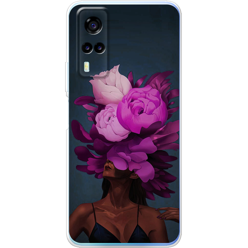 Чехол BoxFace Vivo Y31 Exquisite Purple Flowers