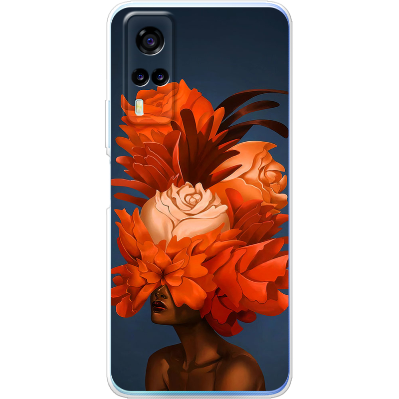 Чехол BoxFace Vivo Y31 Exquisite Orange Flowers