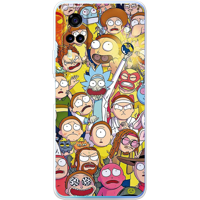 Чехол BoxFace Vivo Y31 Rick and Morty