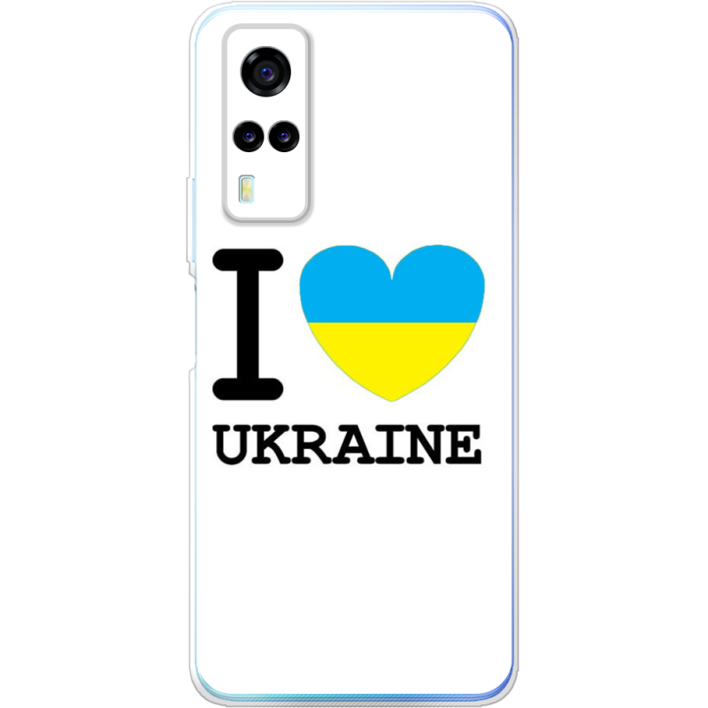 Чехол BoxFace Vivo Y31 I love Ukraine