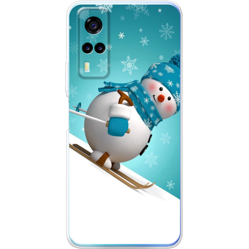 Чехол BoxFace Vivo Y31 Skier Snowman