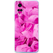 Чехол BoxFace Vivo Y31 Pink Flowers