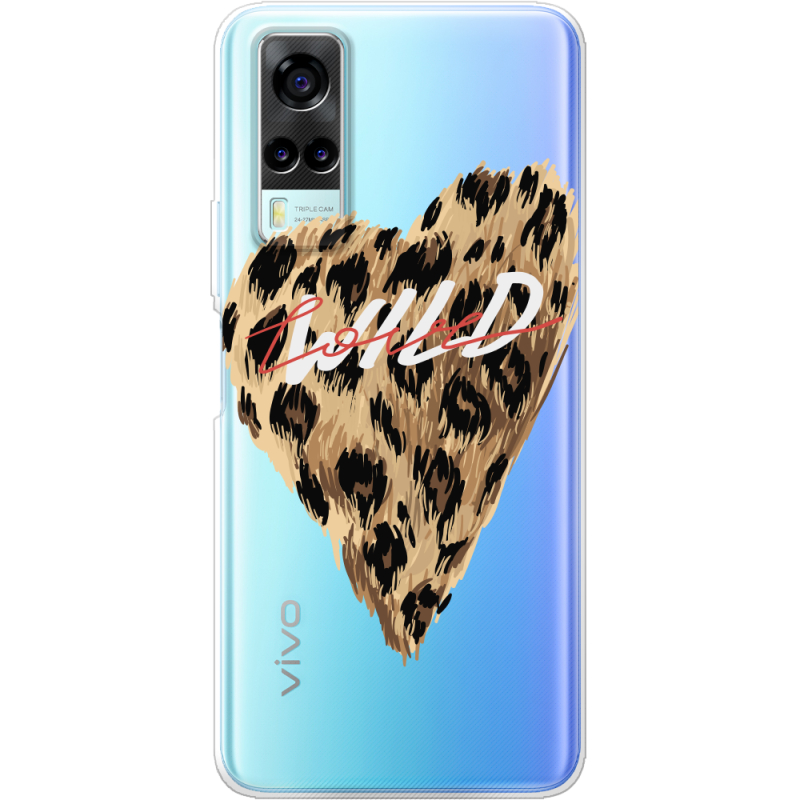 Прозрачный чехол BoxFace Vivo Y31 Wild Love