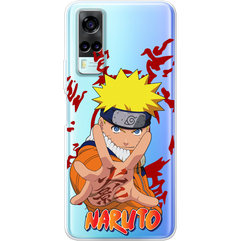 Прозрачный чехол BoxFace Vivo Y31 Naruto