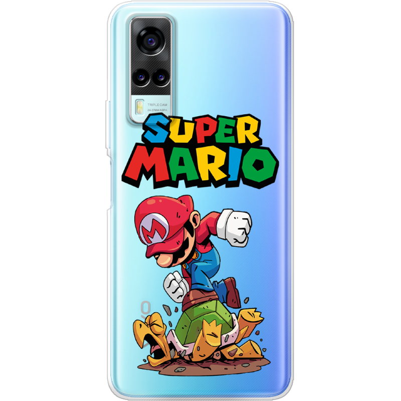 Прозрачный чехол BoxFace Vivo Y31 Super Mario