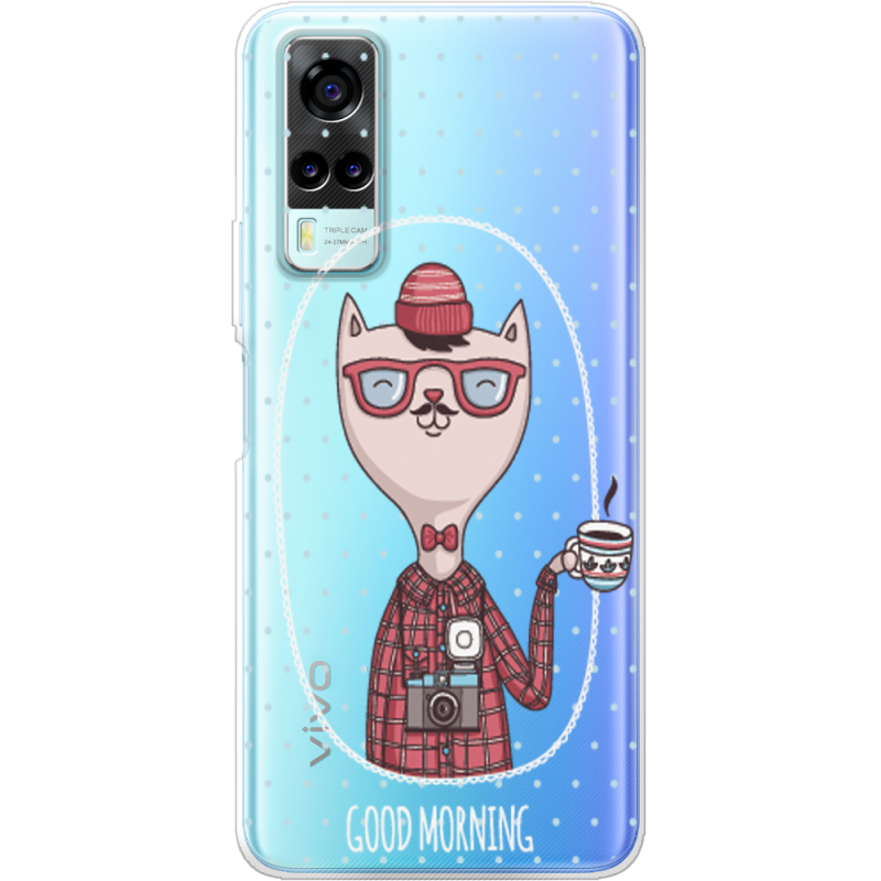 Прозрачный чехол BoxFace Vivo Y31 Good Morning