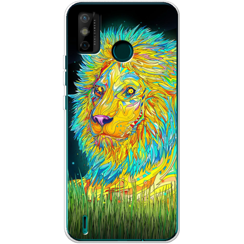 Чехол BoxFace Tecno Spark 6 Go Moonlight Lion