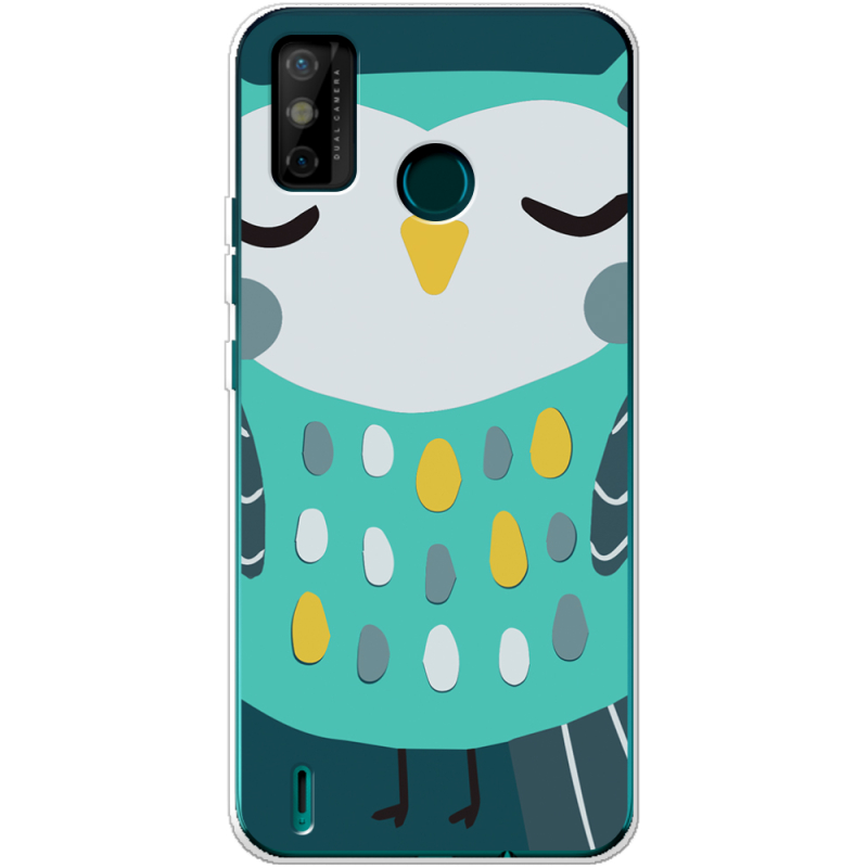 Чехол BoxFace Tecno Spark 6 Go Green Owl