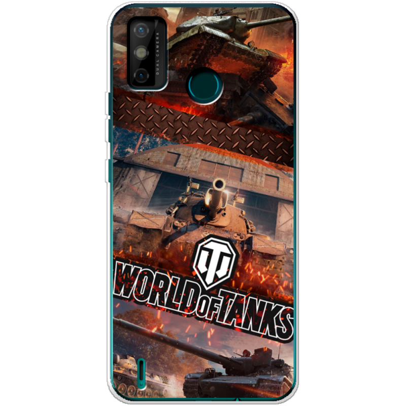 Чехол BoxFace Tecno Spark 6 Go World Of Tanks