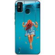 Чехол BoxFace Tecno Spark 6 Go Girl In The Sea