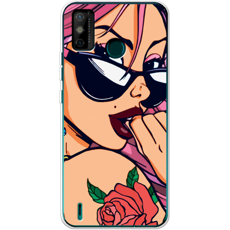 Чехол BoxFace Tecno Spark 6 Go Pink Girl