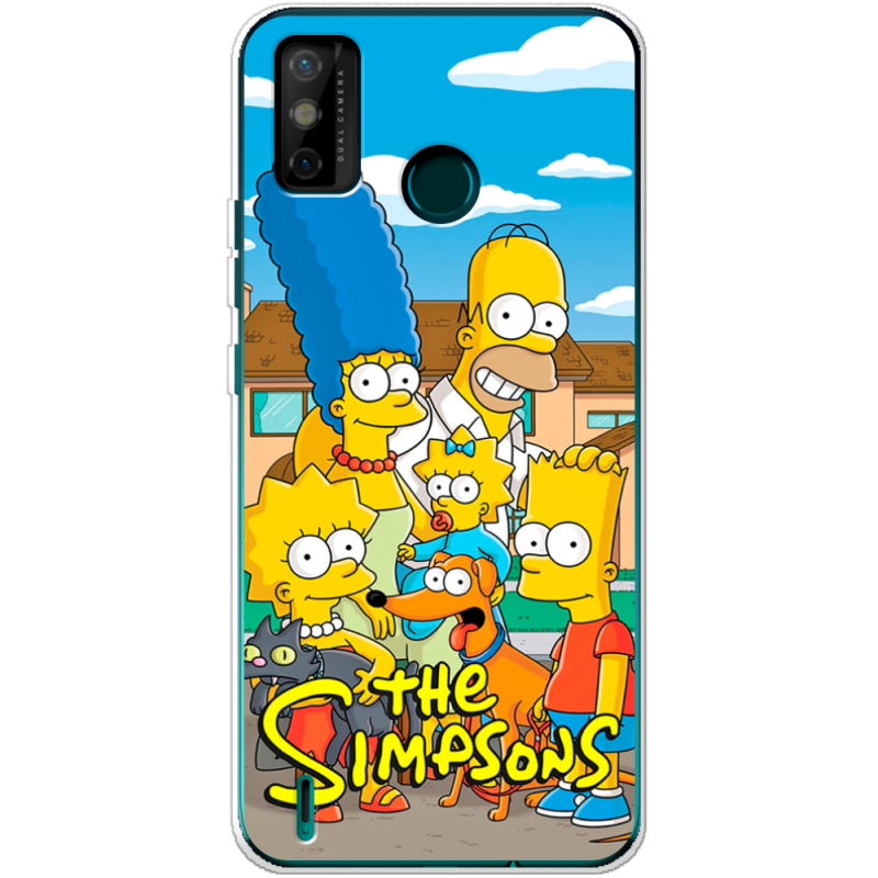 Чехол BoxFace Tecno Spark 6 Go The Simpsons