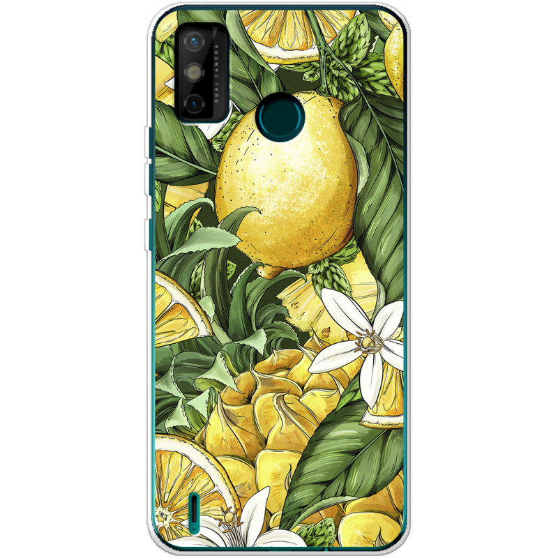 Чехол BoxFace Tecno Spark 6 Go Lemon Pattern