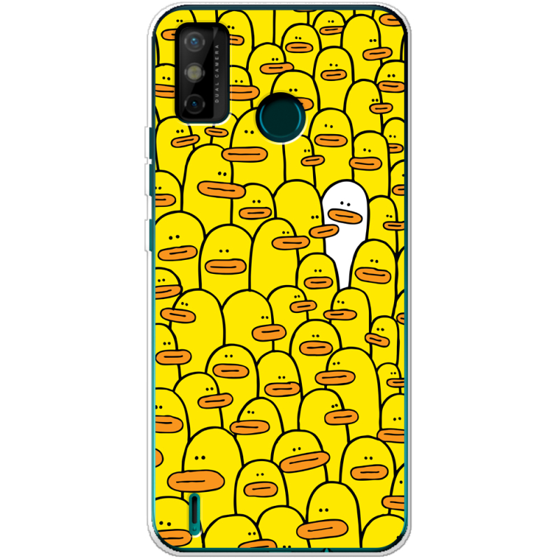 Чехол BoxFace Tecno Spark 6 Go Yellow Ducklings