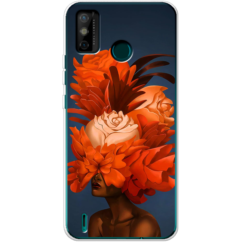 Чехол BoxFace Tecno Spark 6 Go Exquisite Orange Flowers