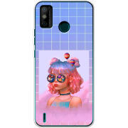 Чехол BoxFace Tecno Spark 6 Go Girl in the Clouds