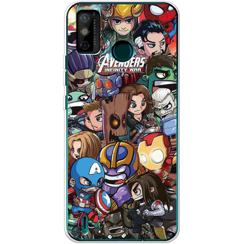 Чехол BoxFace Tecno Spark 6 Go Avengers Infinity War