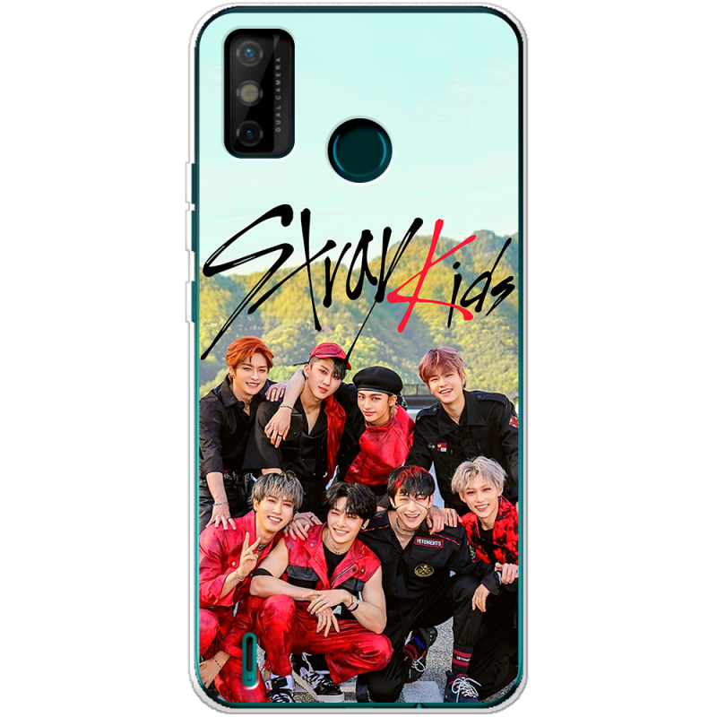 Чехол BoxFace Tecno Spark 6 Go Stray Kids Boy Band