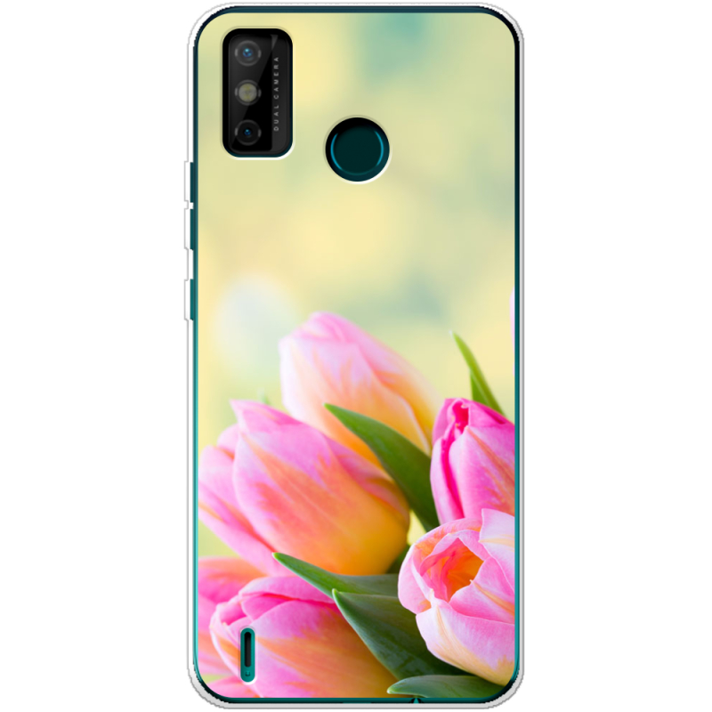 Чехол BoxFace Tecno Spark 6 Go Bouquet of Tulips