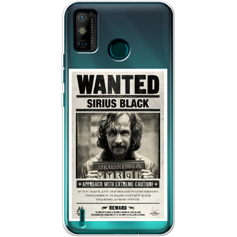 Прозрачный чехол BoxFace Tecno Spark 6 Go Sirius Black