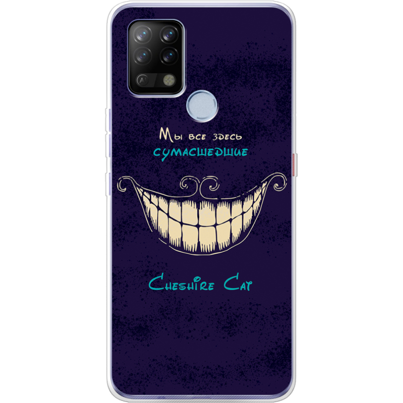 Чехол BoxFace Tecno POVA Cheshire Cat