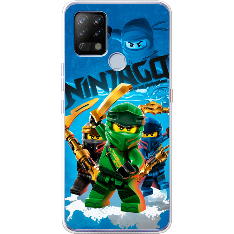 Чехол BoxFace Tecno POVA Lego Ninjago