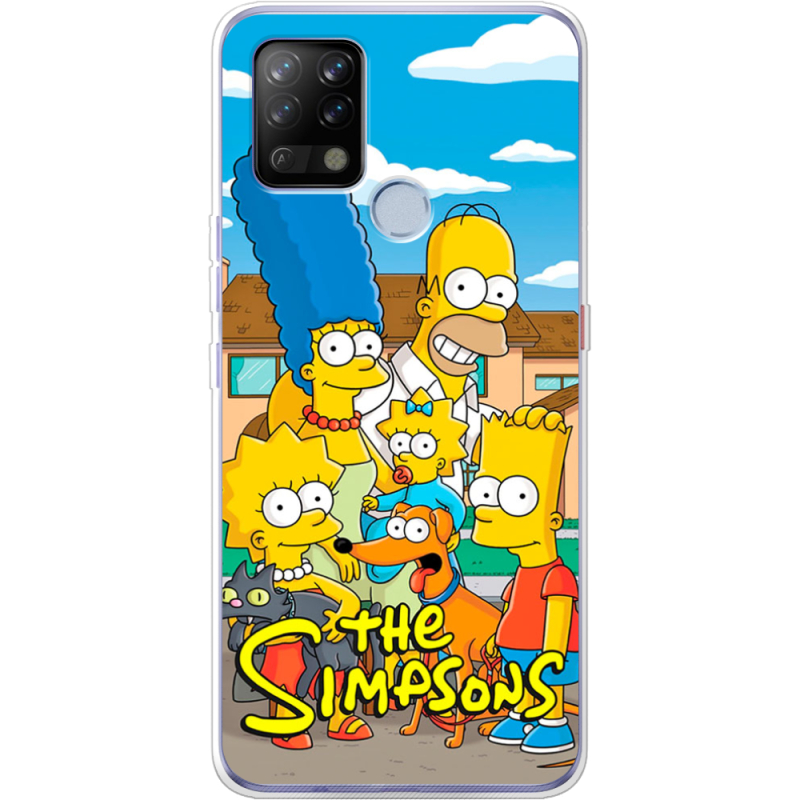 Чехол BoxFace Tecno POVA The Simpsons