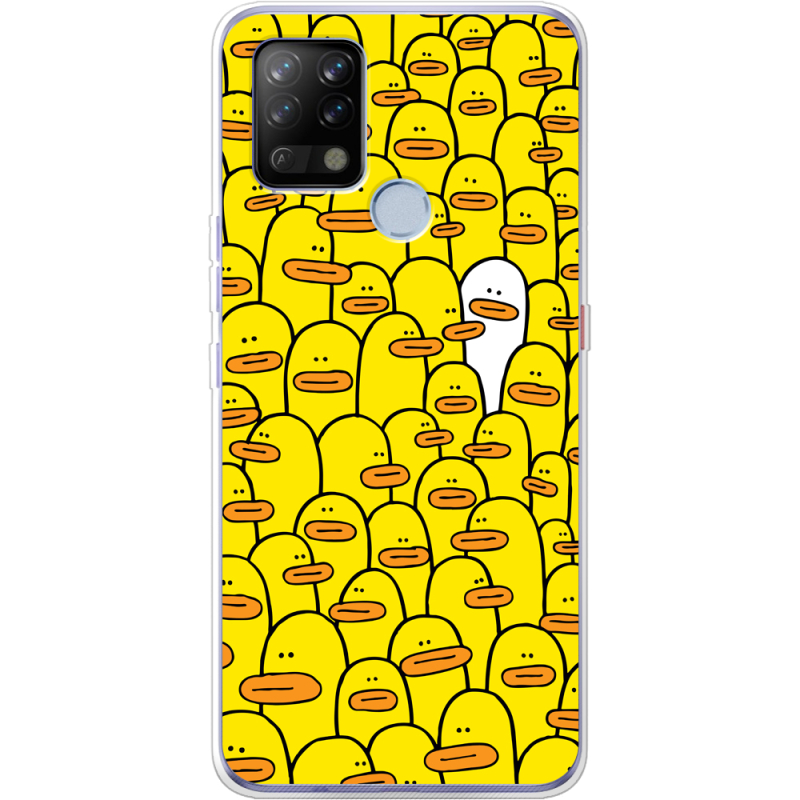 Чехол BoxFace Tecno POVA Yellow Ducklings