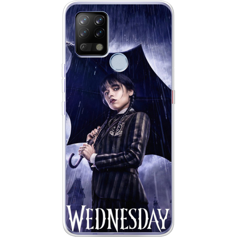 Чехол BoxFace Tecno POVA Wednesday Addams