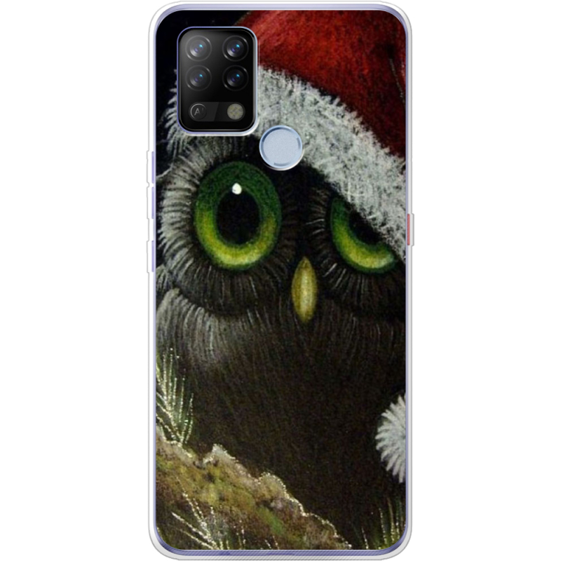Чехол BoxFace Tecno POVA Christmas Owl