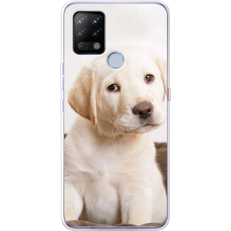 Чехол BoxFace Tecno POVA Puppy Labrador