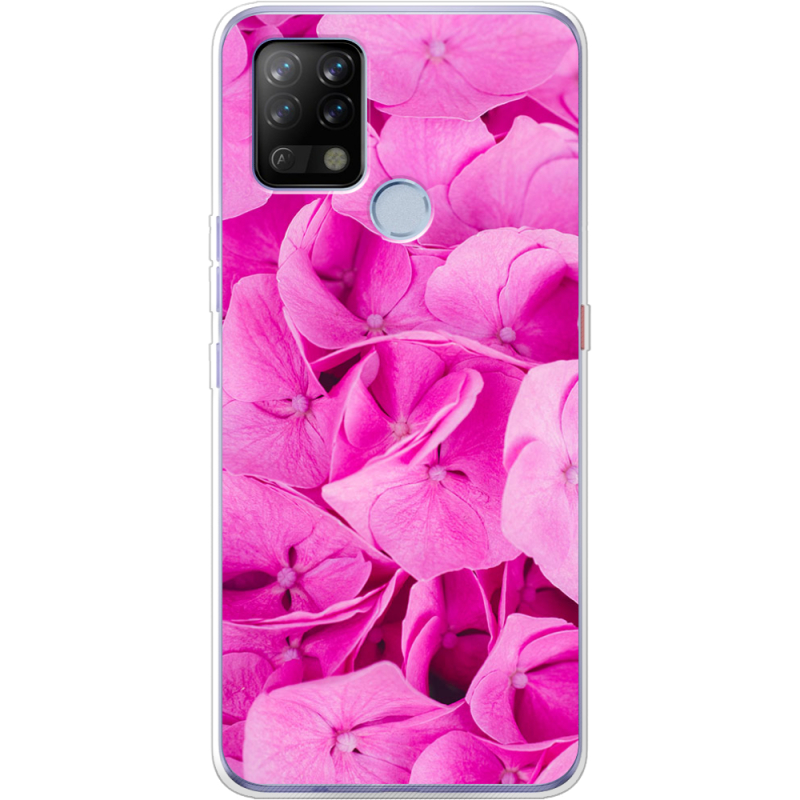 Чехол BoxFace Tecno POVA Pink Flowers