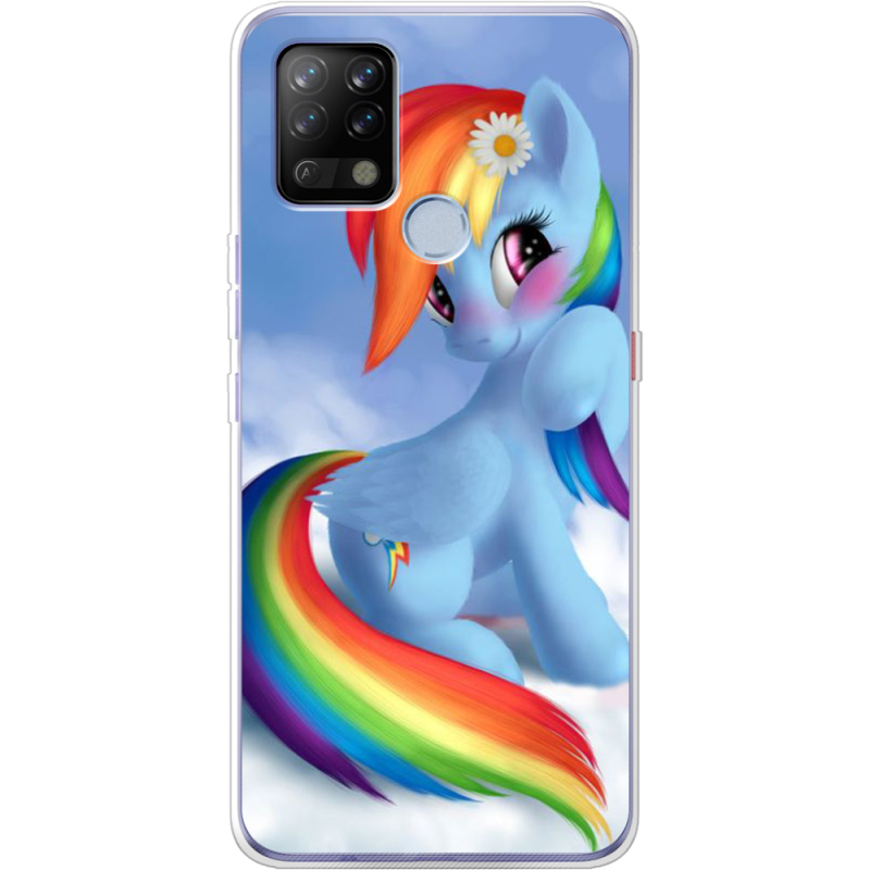 Чехол BoxFace Tecno POVA My Little Pony Rainbow Dash